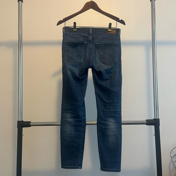 ZARA Basic Dept. Z1975 Denim Cropped Jeans - Picture 2 of 4
